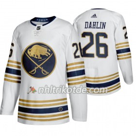 Buffalo Sabres Trikot Rasmus Dahlin 26 50th Anniversary Adidas 2019-2020 Weiß Authentic - Herren